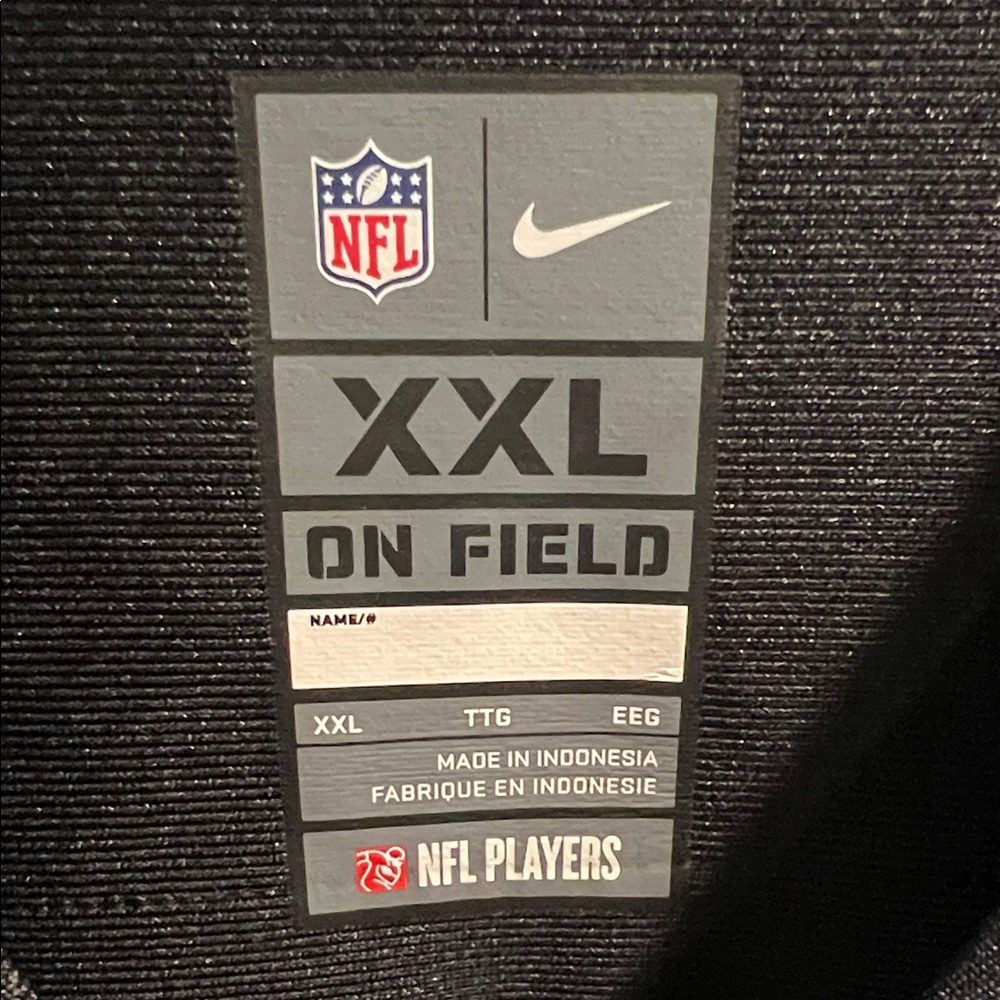 Davante Adams #17 On Field Nike 2021 Jersey Las Vegas Raiders Men’s Size 2XL - Picture 2 of 6